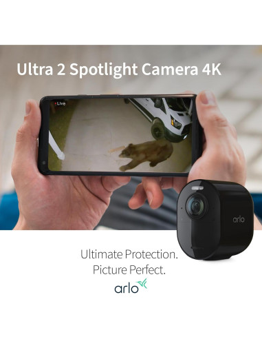 Cámara de Seguridad Arlo Ultra 2 - 4K HDR, 2 Cámaras, SmartHub