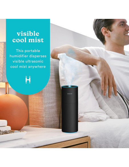 Humidificador Portátil HoMedics TotalComfort 0.25L Negro Humidificador Portátil HoMedics TotalComfort 0.25L Negro