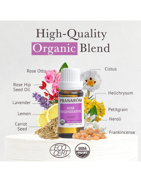Aceite Esencial Regenerativo Facial Pranarom 15ml Orgánico Aceite Esencial Regenerativo Facial Pranarom 15ml Orgánico