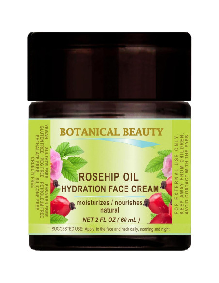 Crema Hidratante Aceite de Rosa Mosqueta 60 ml Botanical Beauty Crema Hidratante Aceite de Rosa Mosqueta 60 ml Botanical Beauty