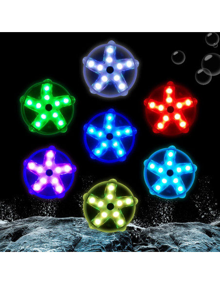 Luces Flotantes para Piscina DeeprBetter 2pcs LED Coloridas Luces Flotantes para Piscina DeeprBetter 2pcs LED Coloridas