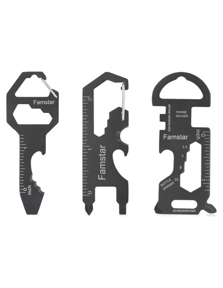 Llave Multi-herramienta 3 en 1 Famstar Acero Inoxidable Llave Multi-herramienta 3 en 1 Famstar Acero Inoxidable