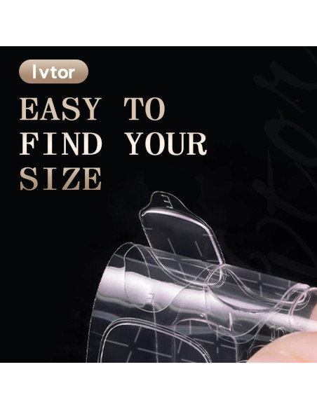 10 Hojas Adhesivos Uñas Postizas Ivtor - Impermeables y Transpirables 10 Hojas Adhesivos Uñas Postizas Ivtor - Impermeables y Transpirables