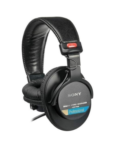 Auriculares Sony MDR-7506 con estuche Slappa - 40mm, 1.02kg