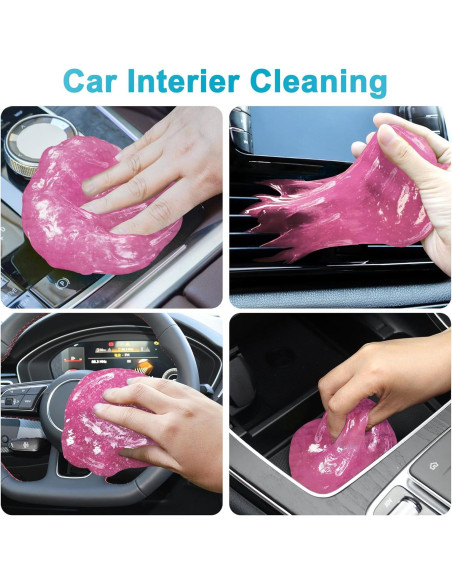 Gel de Limpieza para Autos FiveJoy KC-15P Rosa 181g Gel de Limpieza para Autos FiveJoy KC-15P Rosa 181g