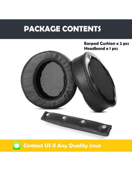 Almohadillas y Diadema para Auriculares Denon AH-D1100 AH-D9200 Almohadillas y Diadema para Auriculares Denon AH-D1100 AH-D9200