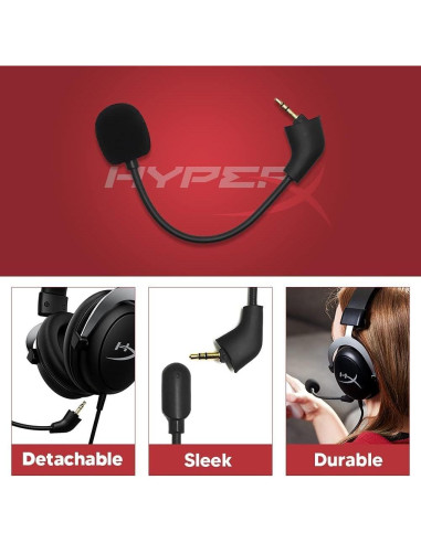 Micrófono de Reemplazo 3.5mm para Kingston HyperX Cloud 2