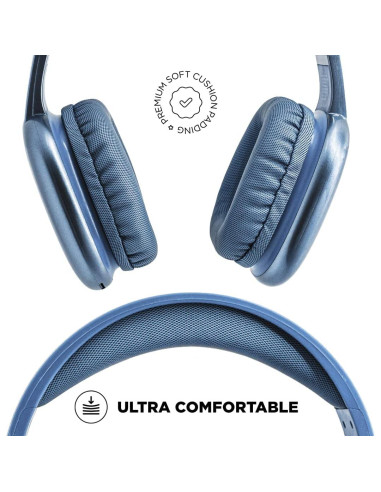 Auriculares Inalámbricos iJoy Ultra Bluetooth con Micrófono - 10h Reproducción, Azul