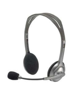 Auriculares Estéreo Logitech H110 con Cable Retráctil