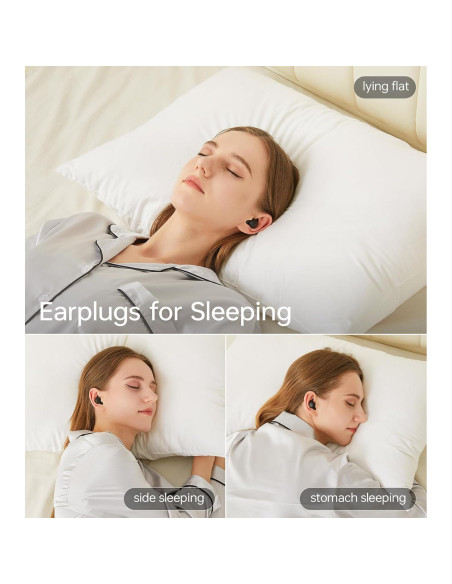 Auriculares para dormir ZHENYEMEI Bluetooth 5.4, bloqueo ruido Auriculares para dormir ZHENYEMEI Bluetooth 5.4, bloqueo ruido