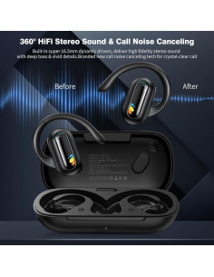 Auriculares Inalámbricos APETOO-118 Open Ear Bluetooth 5.3 2