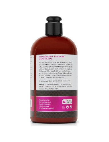 Loción Hidratante para Manos y Cuerpo MIKANATURALS 473 ml