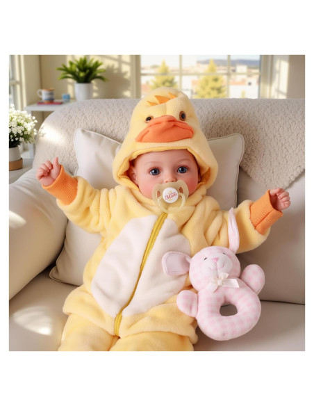 Muñeca de Bebé Realista BABESIDE 43 cm con Accesorios Muñeca de Bebé Realista BABESIDE 43 cm con Accesorios