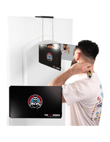 Espejo 360 Trifolio LIPFI - Mini LED para Cortes de Cabello