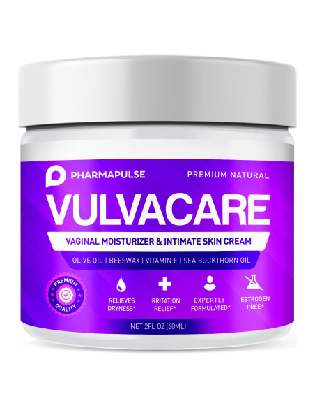 Crema Hidratante Vaginal Pharmapulse 56.7g - Alivio Sequedad Crema Hidratante Vaginal Pharmapulse 56.7g - Alivio Sequedad