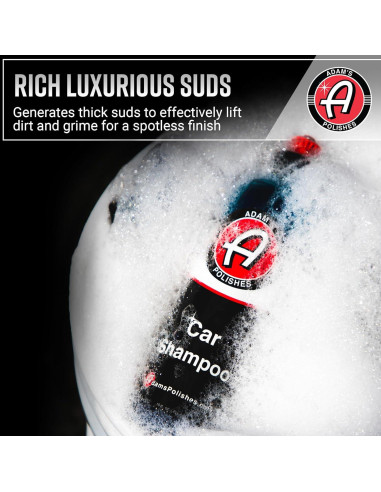 Champú para Autos Adam's 473 ml - Biodegradable y Neutro pH