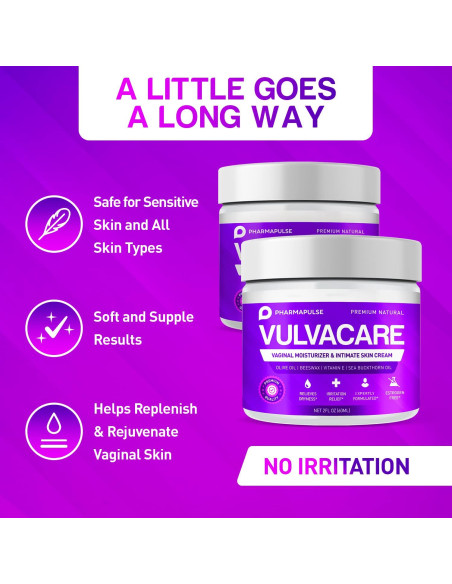 Crema Hidratante Vaginal Pharmapulse 56.7g - Alivio Sequedad Crema Hidratante Vaginal Pharmapulse 56.7g - Alivio Sequedad