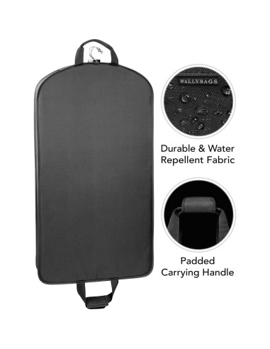 Bolsa de Viaje Deluxe WallyBags 101 cm Negra para Prendas