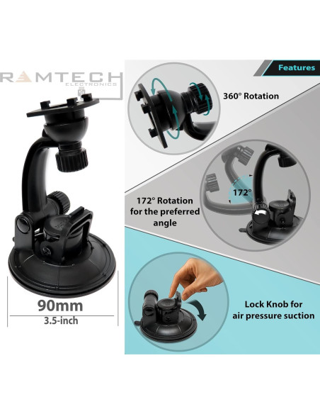 Soporte de Ventosa para GPS Rand McNally TND 740 750 85 1050 Soporte de Ventosa para GPS Rand McNally TND 740 750 85 1050