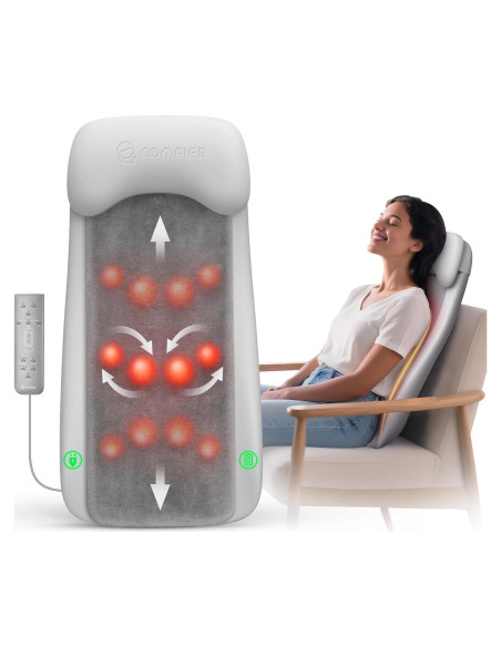 Masajeador de Espalda Inalámbrico COMFIER CF-2311B con Calor Masajeador de Espalda Inalámbrico COMFIER CF-2311B con Calor