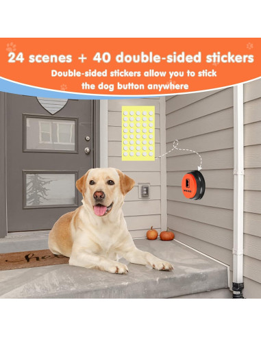 Botones de Comunicación para Perros DCIAER - 4 Botones Grabables