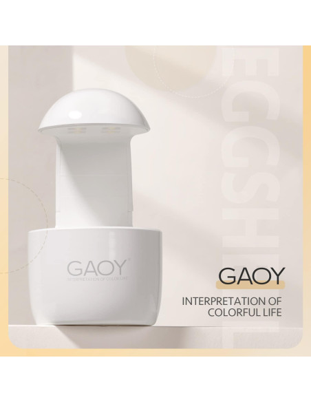Lámpara LED Mini UV GAOY para Uñas de Gel Color Huevo 90s Lámpara LED Mini UV GAOY para Uñas de Gel Color Huevo 90s