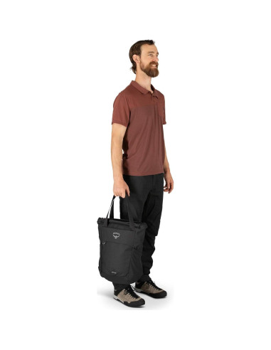 Mochila Tote Osprey Daylite Negra 20L 43x38x21cm