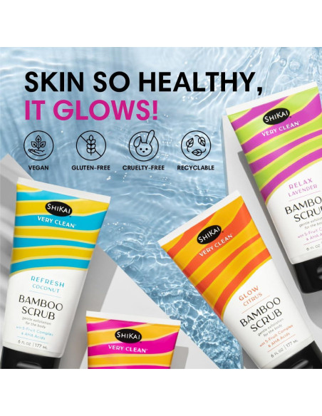 Exfoliante Corporal ShiKai de Bambú Detox Vainilla Latte 170 g Exfoliante Corporal ShiKai de Bambú Detox Vainilla Latte 170 g
