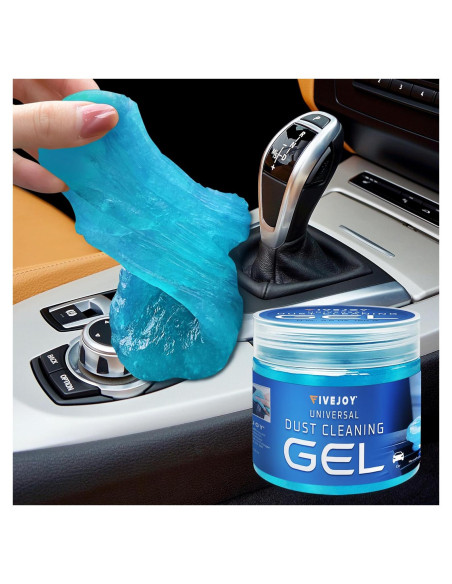 Gel de limpieza para automóviles FiveJoy 200g - Masilla reutilizable Gel de limpieza para automóviles FiveJoy 200g - Masilla reutilizable