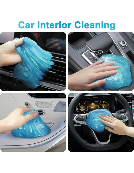 Gel de limpieza para automóviles FiveJoy 200g - Masilla reutilizable Gel de limpieza para automóviles FiveJoy 200g - Masilla reutilizable