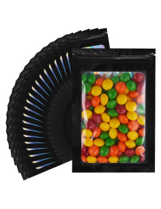 Paquete de 100 Bolsas Mylar Reutilizables Piadis 6.1x9.9 cm