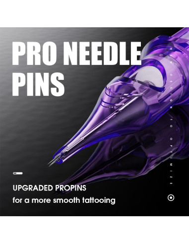 Cartuchos de Agujas de Tatuaje Mast Pro2 1001RL - 20 Unidades