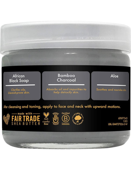 Hidratante Facial Gel Shea Moisture Jabón Negro 56.7 g Hidratante Facial Gel Shea Moisture Jabón Negro 56.7 g