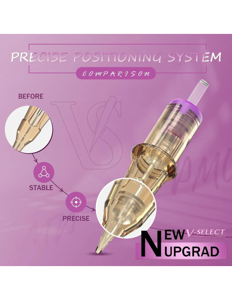 Agujas de Cartucho para Tatuaje EZ V-SELECT 20Pcs 0.16mm Agujas de Cartucho para Tatuaje EZ V-SELECT 20Pcs 0.16mm