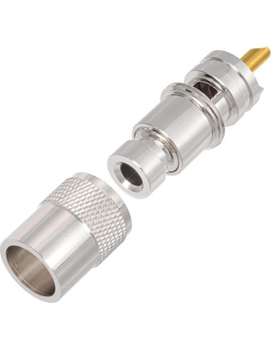 Conectores Coaxiales UHF PL259 Superbat para RG58 RG8X - Paquete de 2