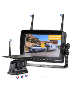 Cámara de Respaldo Inalámbrica Solar Xroose 7" HD 1080P