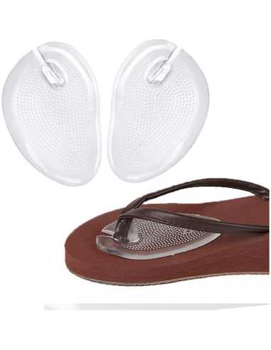 3 Pares Almohadillas de Gel Silicona Transparente para Dedos