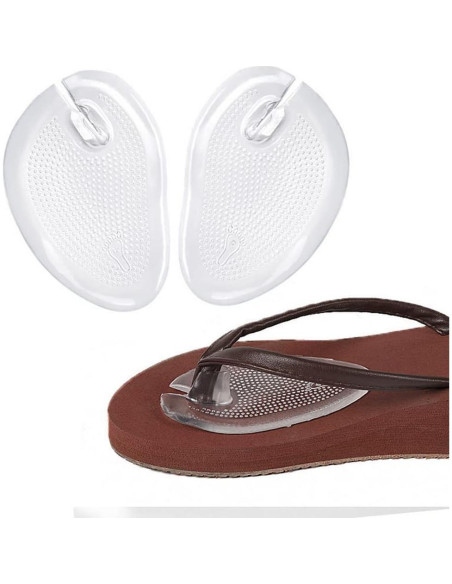 3 Pares Almohadillas de Gel Silicona Transparente para Dedos 3 Pares Almohadillas de Gel Silicona Transparente para Dedos