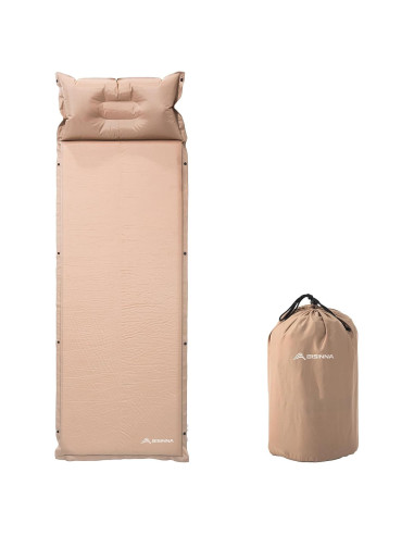 Almohadilla de Dormir Autoinflable BISINNA 191.8x64.8cm Espuma