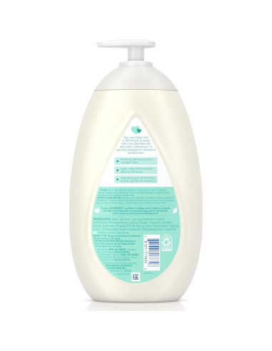 Loción Hidratante para Bebé Johnson's CottonTouch 800 ml