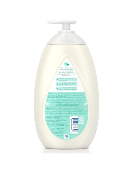 Loción Hidratante para Bebé Johnson's CottonTouch 800 ml Loción Hidratante para Bebé Johnson's CottonTouch 800 ml