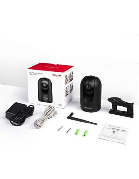 Cámara de Seguridad FOSCAM R4S 4MP WiFi con Visión Nocturna Cámara de Seguridad FOSCAM R4S 4MP WiFi con Visión Nocturna