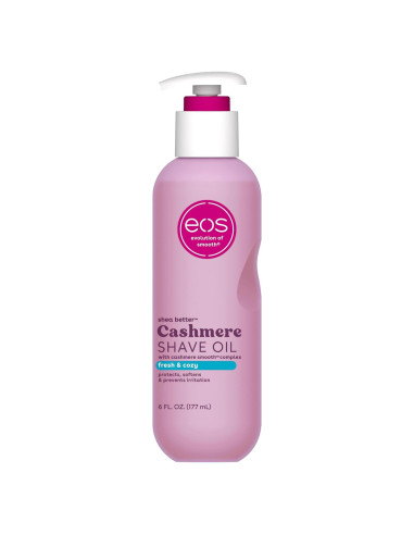 Aceite de Afeitar eos Cachemira 177 ml - Hidratante y Calmante