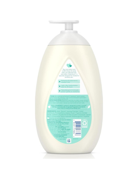 Loción Hidratante para Bebé Johnson's CottonTouch 800 ml Loción Hidratante para Bebé Johnson's CottonTouch 800 ml