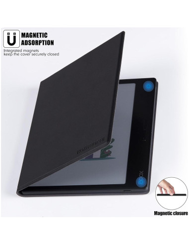 Funda magnética BOZHUORUI para e-Reader Boox Go 7 y Page 7"