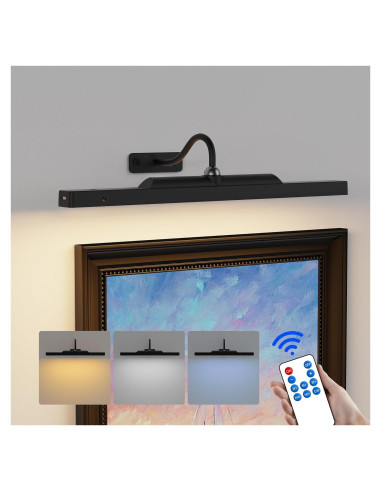 Luz de Imagen Recargable Hinersound 40.64cm con Control Remoto