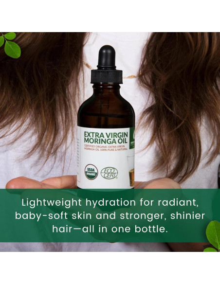 Aceite de Moringa Orgánico Extra Virgen 118.3ml Green Virgin Aceite de Moringa Orgánico Extra Virgen 118.3ml Green Virgin