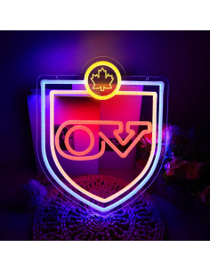 Letrero de Neón LED Vintage Old Vienna Cerveza 35.5x27.9cm 2