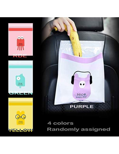 Bolsa de Basura Desechable Starryland 30 Unidades Coloridas