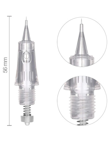 Agujas de Tatuaje Desechables CHUSE C18 1R 10 Piezas 0.35mm